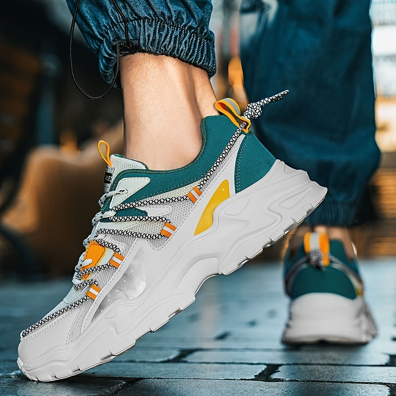 Men's Chunky Shoes Breathable Walking Sneakers Spring/Summer
