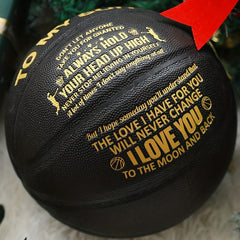 Basketball Gift For Son To the Moon and Back