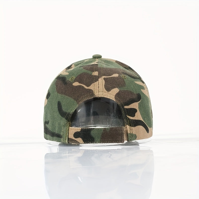 Tactical Camo Baseball Cap for Outdoor Sports