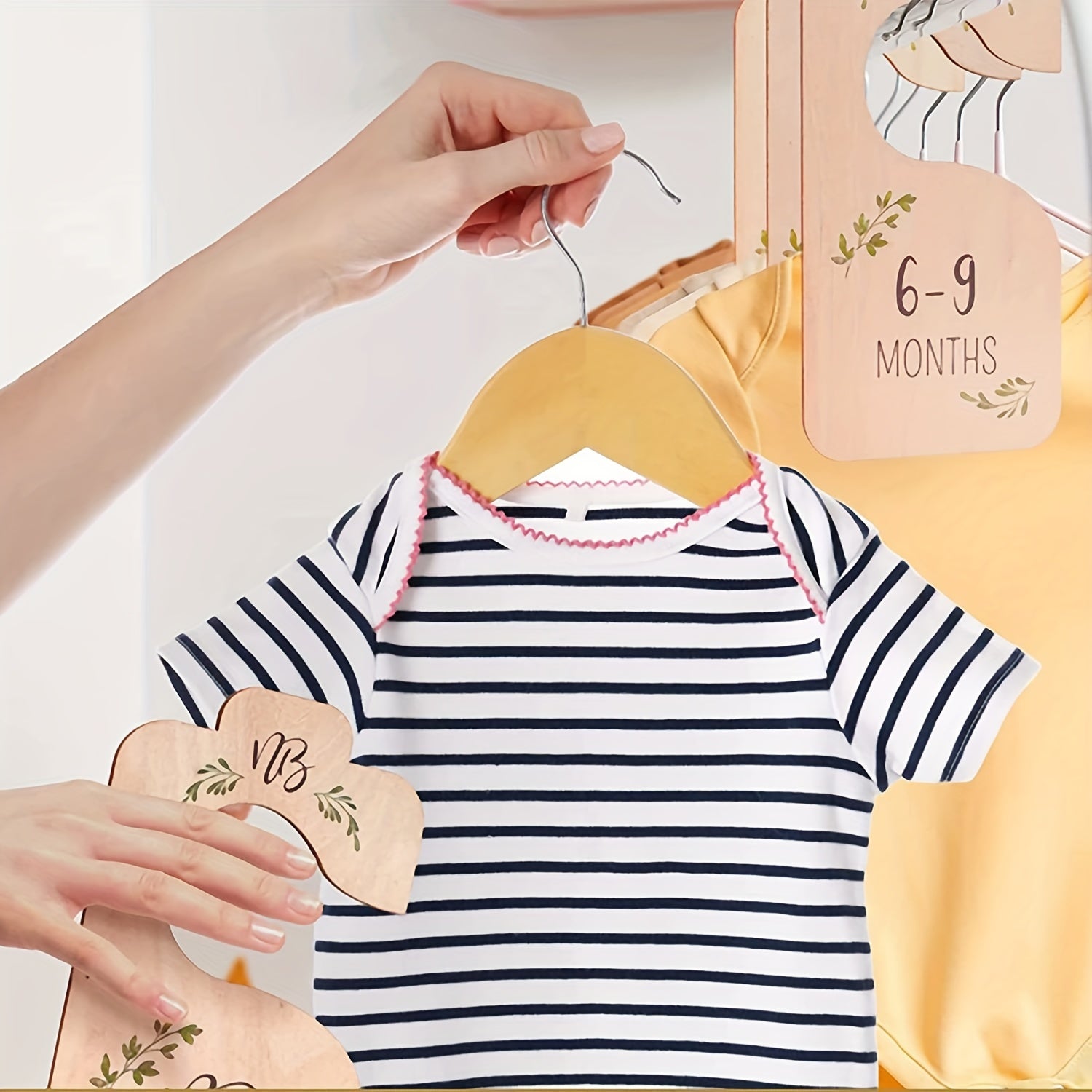 8pcs Baby Closet Organizers Newborn-24 Months Nursery Decor