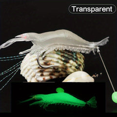 2 76inch Bionic Soft Shrimp Lure for Anglers