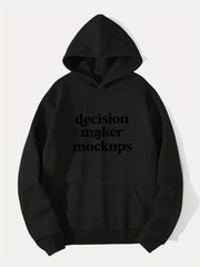 Men's Graphic Print Hoodie Streetwear for Winter Fall
