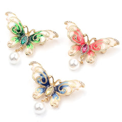 Butterfly Beads Brooch Backpack Pins
