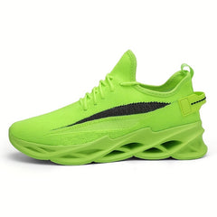 Breathable Lace Up Running Shoes Soft Comfortable Non slip Sneakers