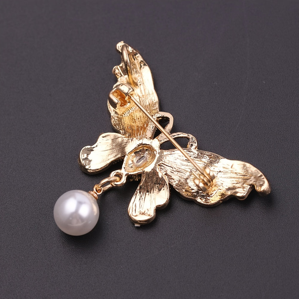 Butterfly Beads Brooch Backpack Pins