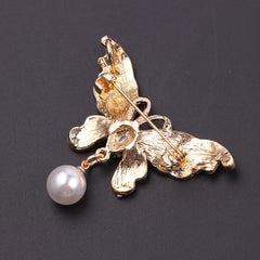 Butterfly Beads Brooch Backpack Pins