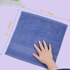 12pcs Soft Wash Cloths Bathroom Washcloths 13x13 Inches