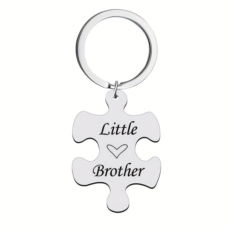 Big & Little Sister Puzzle Keychains Set Bag Purse Ornament