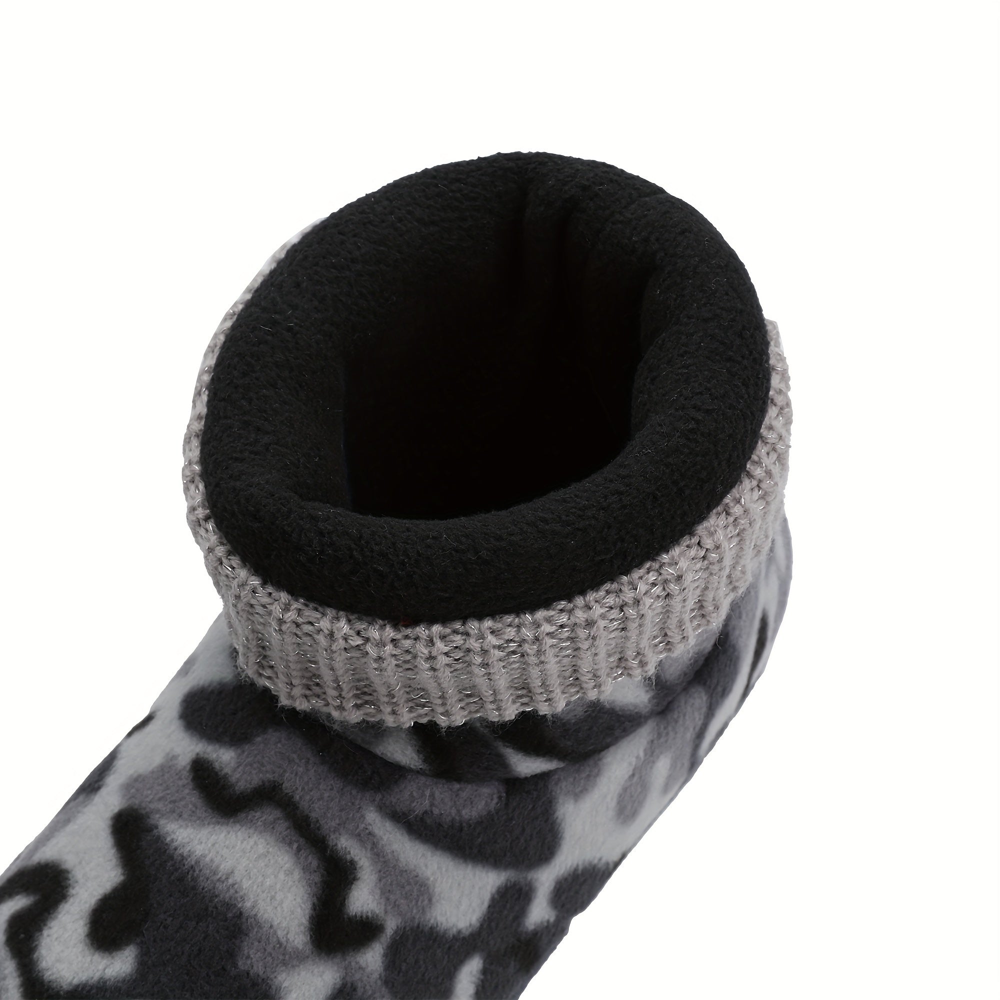 Women's Camo Faux Fur Lined Winter Snow Boots