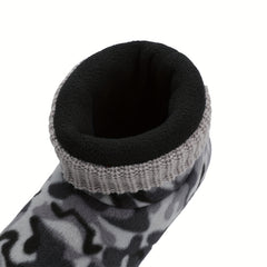 Women's Camo Faux Fur Lined Winter Snow Boots