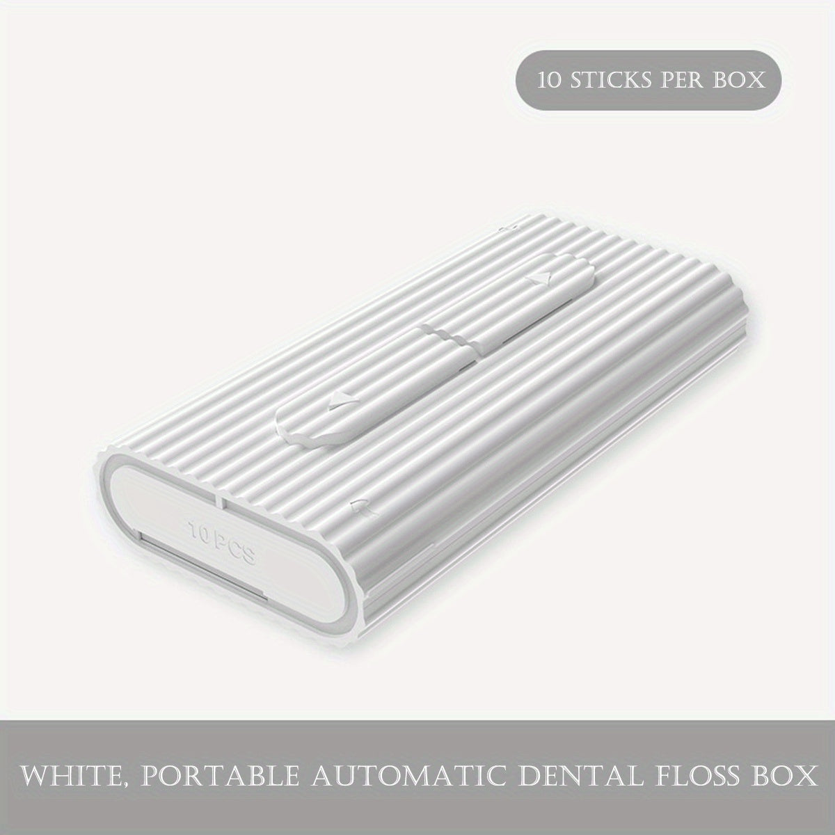 Portable Automatic Floss Box Disposable Dental Flossing Stick