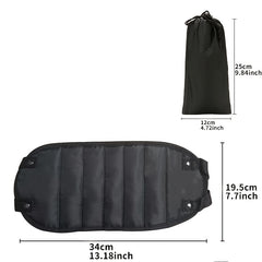Portable Travel Footrest Flight Carry On Adjustable Height Foot Rest