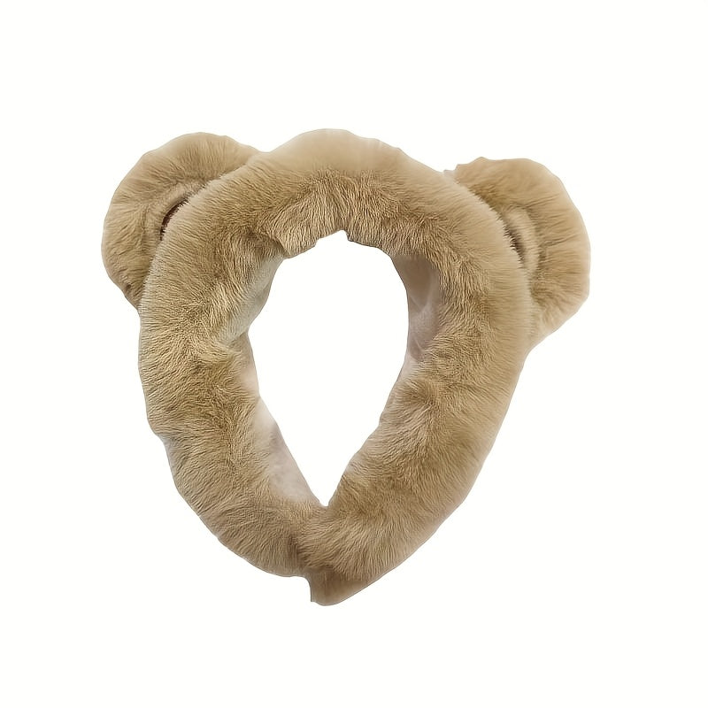 Bear Earmuffs Plush Earmuffs Windproof Ear Protection