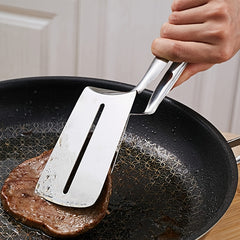 Stainless Steel Frying Shovel Clip for BBQ Pancakes