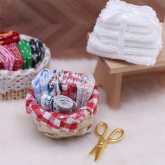 Yarn Dollhouse Decorations for DIY Home Settings