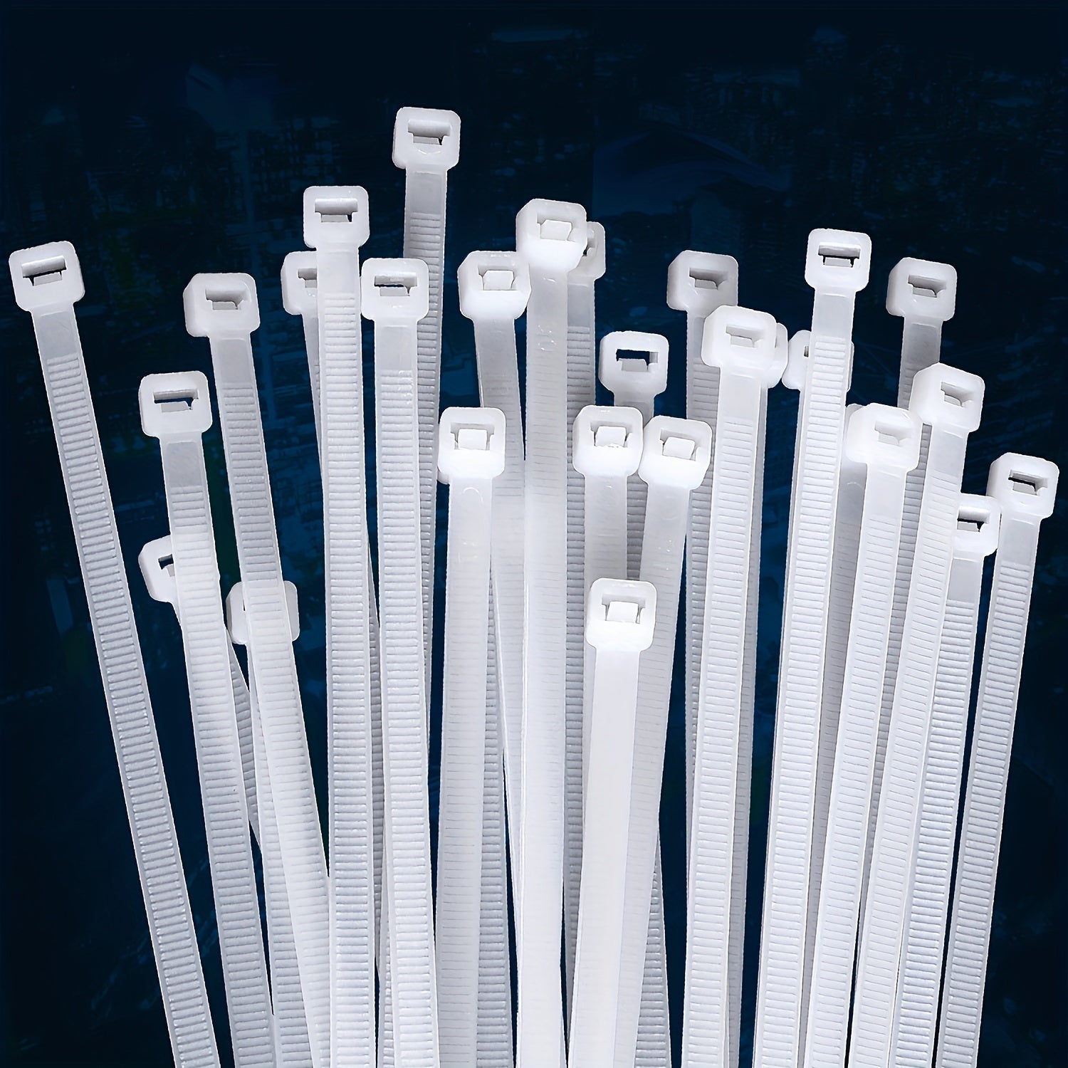 100pcs 50lbs Tensile Strength Cable Zip Ties