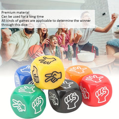 2Pcs Finger Guessing Dice Game Set for Adults & Kids