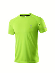 Men's Quick Drying Performance Tee for Gym Sports Training