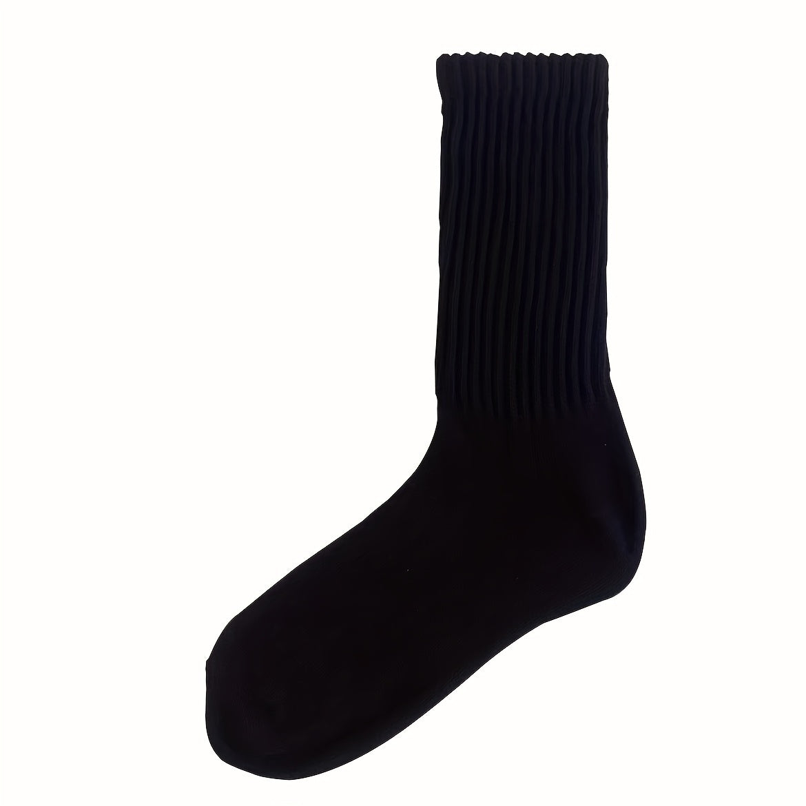 12 Pairs Ribbed Mid Tube Socks Women's Stockings