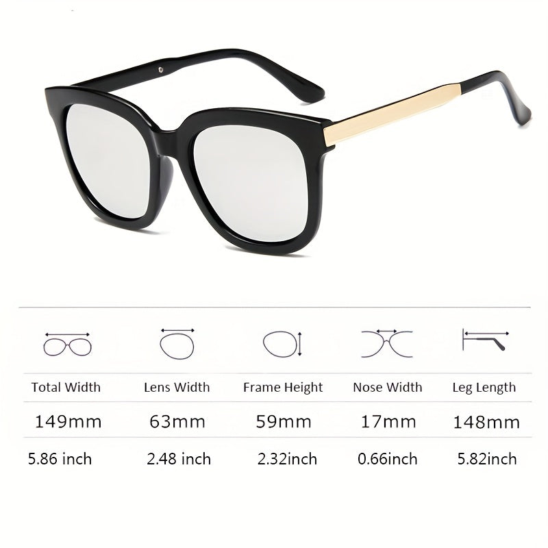 Cat Eye Sunglasses Aviator Glasses Outdoor Photo Prop Eyewear UV400
