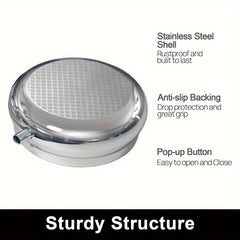 Vintage Car Pill Box Organizer for Purse and Pocket