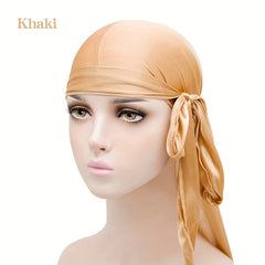 Outdoor Casual Satin Silky Du rag For Men And Women