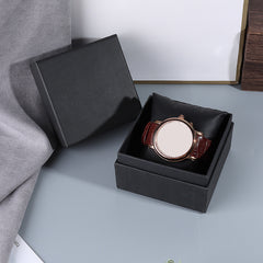 PU Leather Watch Box Organizer