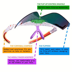 Men's Outdoor Cycling Sunglasses UV Protection Summer Sunglasses
