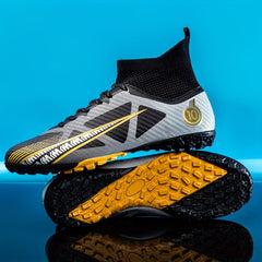 High Top Turf Football Boots for Summer Rainy Training