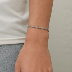 Men's Stainless Steel Silver Bracelet