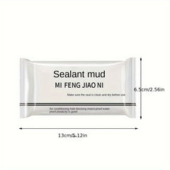 2pcs AC Hole Sealing Adhesive Mud Waterproof Fireproof Household Repair Mud