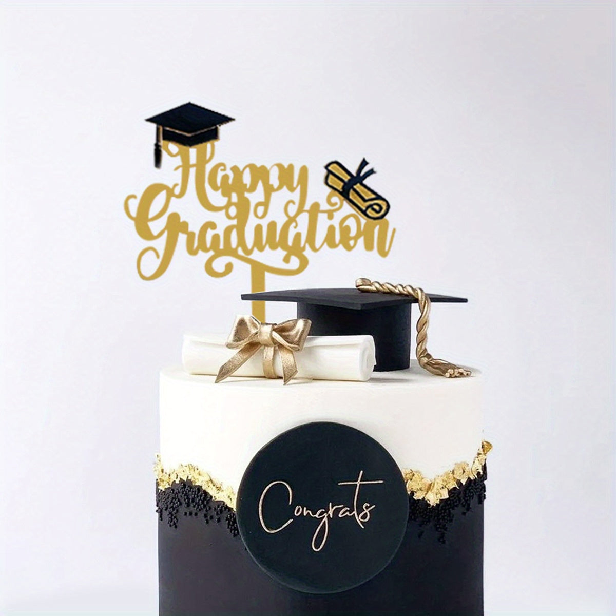Graduation Party Cake Topper Decoration for Graduation Party