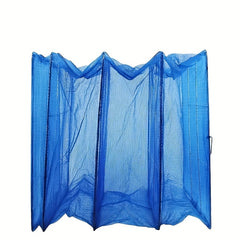 4-Layer Foldable Food Dehydrator with Zip Opening Hanging Nylon Net