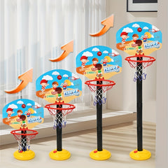Kids Basketball Hoop Adjustable Height Indoor & Outdoor Shooting Toy