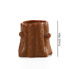 Cuddly Squirrel Squeeze Decompression Toy & Pen Holder Brown