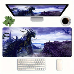 Anime Mouse Pad Large Gaming Desk Pad Non-slip Rubber HD Keyboard Mouse Pad