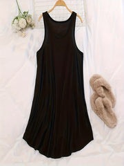 3 Pack Plus Size Basic Sleep Dress Set Women's Plus