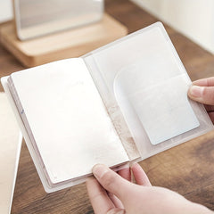 Frosted Transparent Passport Holder Travel Protector