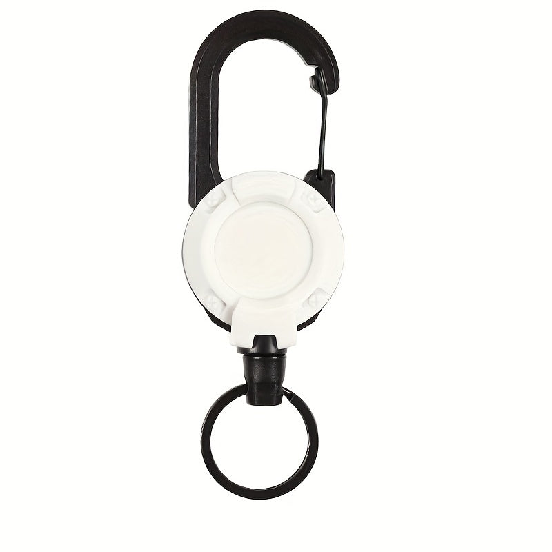 Portable Spring Buckle Keychain for Easy Backpack Hanging