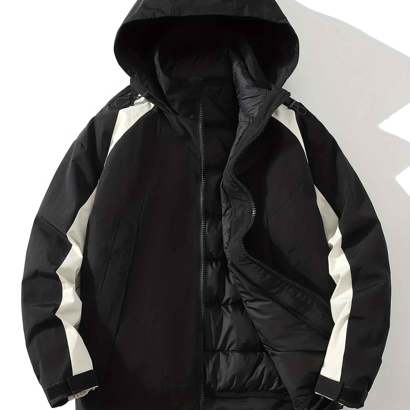 2 in 1 Outdoor Sports Jacket Fleece Lined Down Jacket