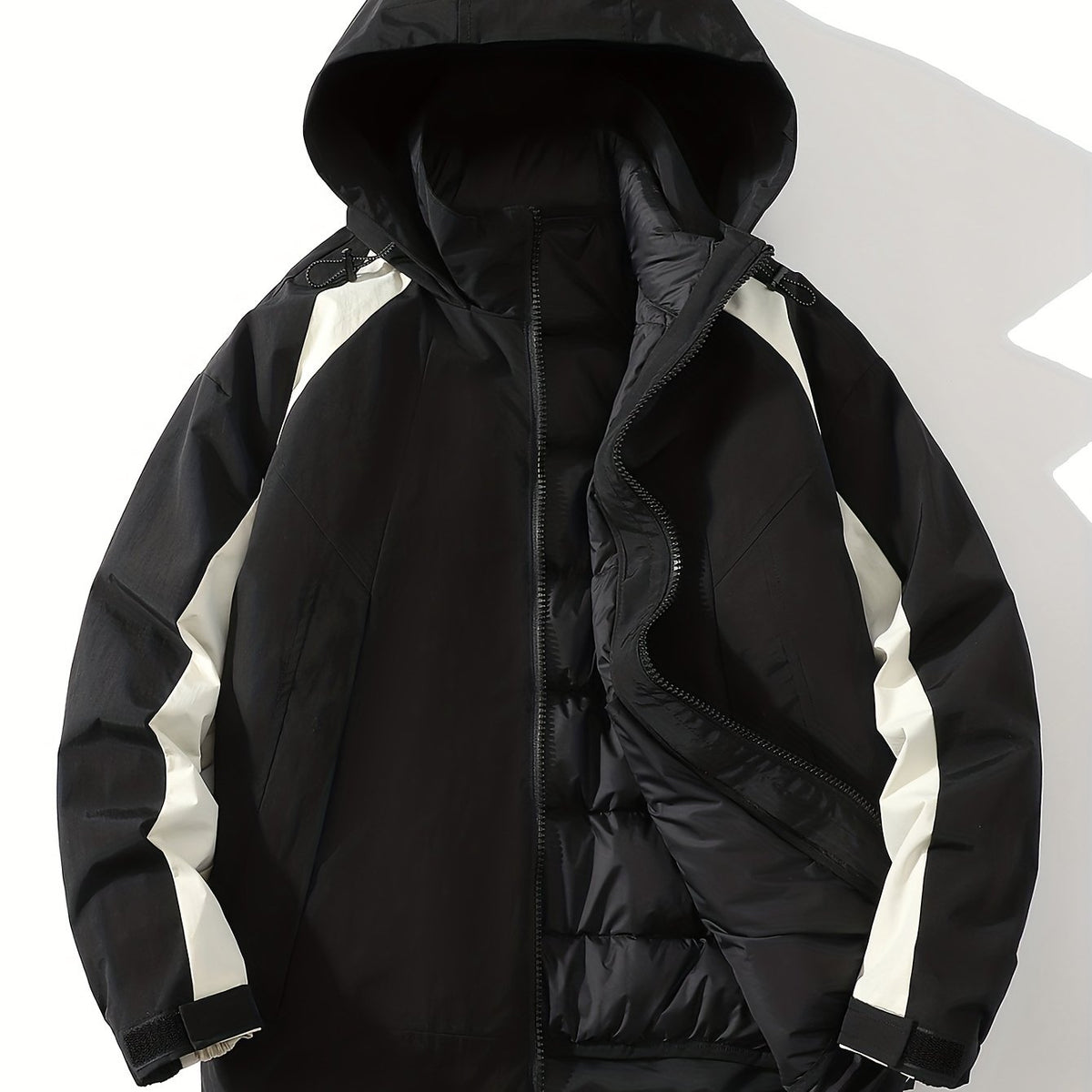 2 in 1 Outdoor Sports Jacket Fleece Lined Down Jacket