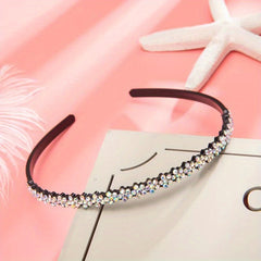 Rhinestone Headbands Teeth Hairband Non slip Hair Hoop