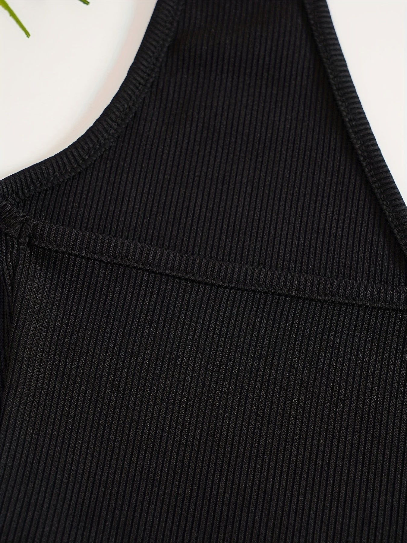 Sexy Backless Halter Top Slim Sleeveless Summer Top