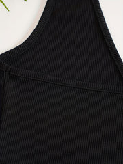 Sexy Backless Halter Top Slim Sleeveless Summer Top