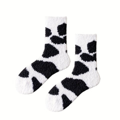 Soft Plush Mid Tube Socks Women's Stockings