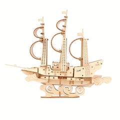 3D Wooden Puzzle Kit Home Decoration Unique Gift Birthdays Christmas Bedroom