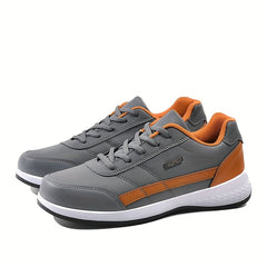 Men's Lace Up Casual Walking Shoes Spring And Summer