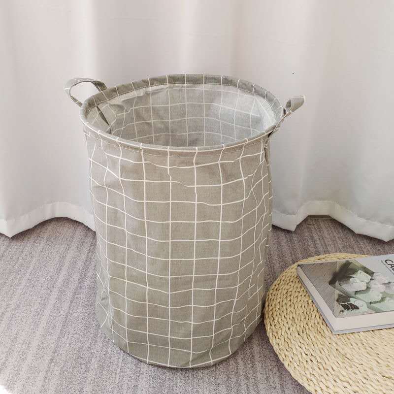 Portable Foldable Storage Bucket for Baby Toys & Clothes