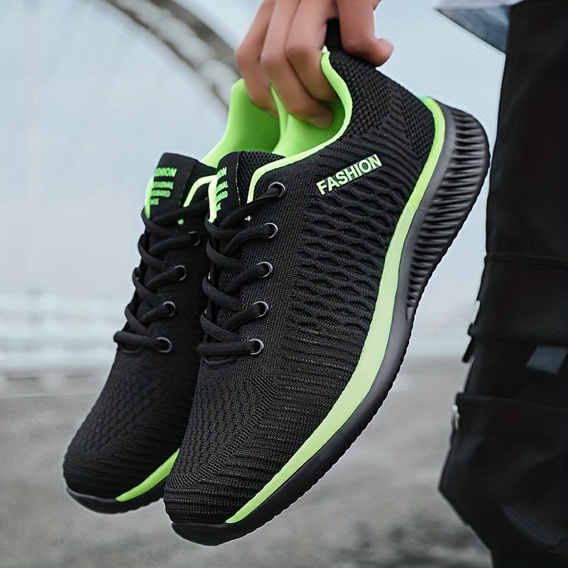 Men's Lightweight Running Shoes with Front Lace Up