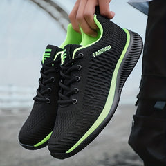 Men's Lightweight Running Shoes with Front Lace Up